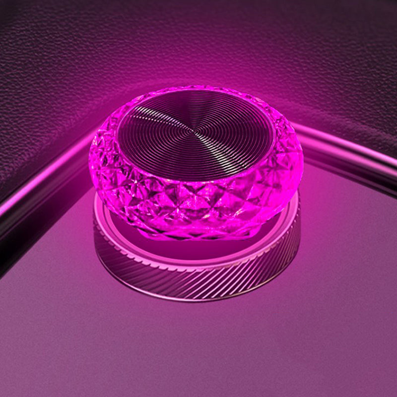Portable Car USB Ambient Light, Mini LED Decorative Atmosphere Lamp for Auto Interior & Computer