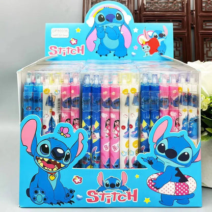 Disney Stitch Gel Pens Cute Signature Pen  Cartoon New Pressing Pen For Students 4