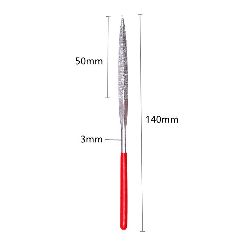 Diamond Needle File Set 10pcs Mini Needle File Kit For Stone Glass  Metal Carving Craft Hand Tools 4