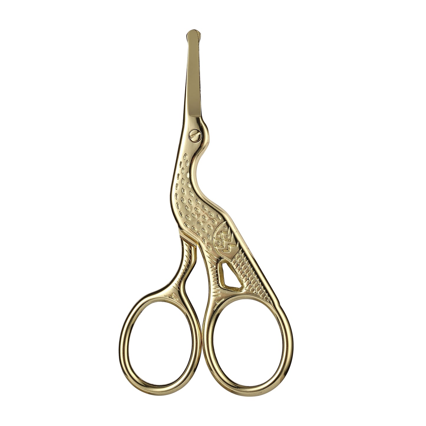 Premium Round Head Stainless Steel Nose Hair Scissors Multi Use Grooming Tool For Eyebrows Beard  E 4