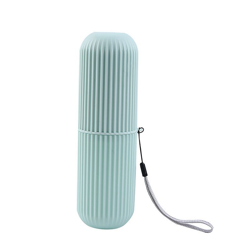 Compact Toothbrush  Toothpaste Protector DirtProof Travel Case for Camping Hiking  Daily Use