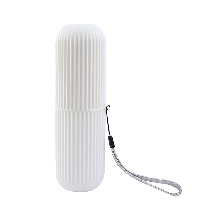 Compact Toothbrush  Toothpaste Protector DirtProof Travel Case for Camping Hiking  Daily Use