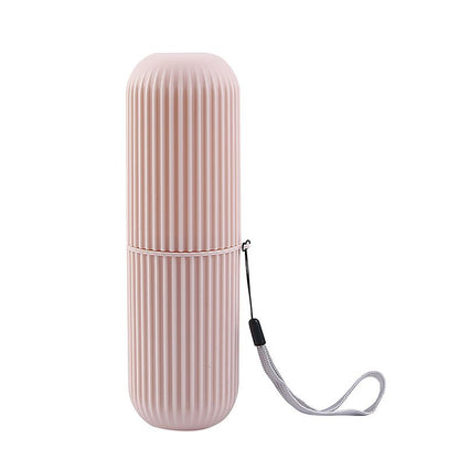 Compact Toothbrush  Toothpaste Protector DirtProof Travel Case for Camping Hiking  Daily Use