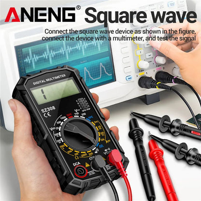 Professional Digital Multimeter ANENG SZ308 With Buzzer Triode Test  AutoRanging For Electricians   2