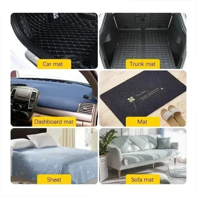 Premium Carpet Fixing Stickers Double Sided High Adhesive Anti Skid Grip Tapes For Car  Home Floor  2