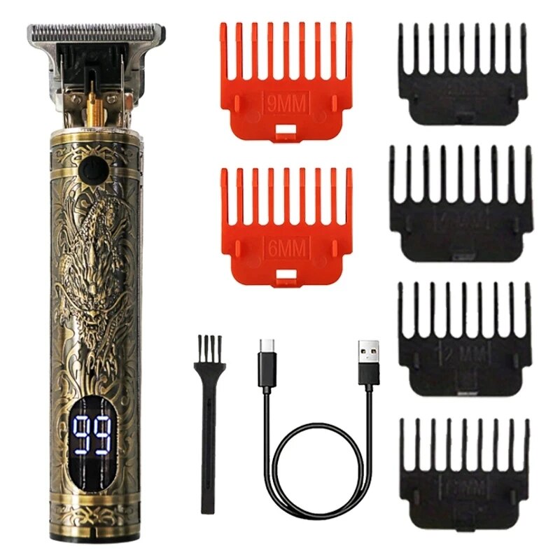 Three-Speed Variable Gear Hair Clipper, Professional Hair Trimming Electric Shaver for Men, Perfect Boyfriend Gift