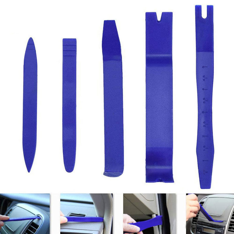 Complete Plastic Trim Removal Tool Set Car Radio Installer  Panel Conversion Kit for DIY Auto Repa