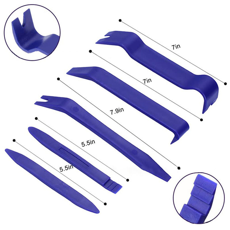 Complete Plastic Trim Removal Tool Set Car Radio Installer  Panel Conversion Kit for DIY Auto Repa