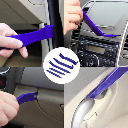 Complete Plastic Trim Removal Tool Set Car Radio Installer  Panel Conversion Kit for DIY Auto Repa