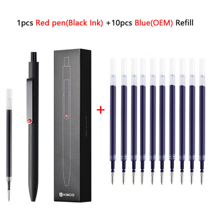 Smooth Writing Gel Ink Pens Quick Drying Press Pen for Exams, Homework & Papers