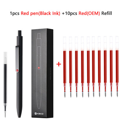 Smooth Writing Gel Ink Pens Quick Drying Press Pen for Exams, Homework & Papers