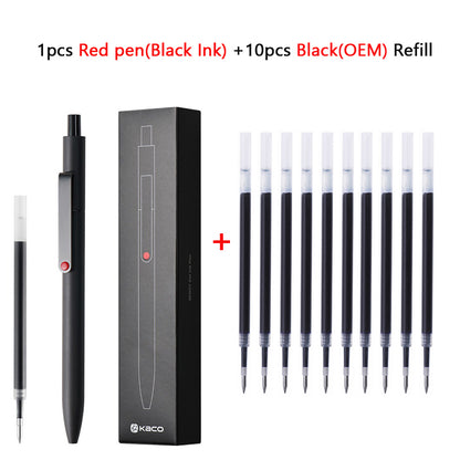 Smooth Writing Gel Ink Pens Quick Drying Press Pen for Exams, Homework & Papers