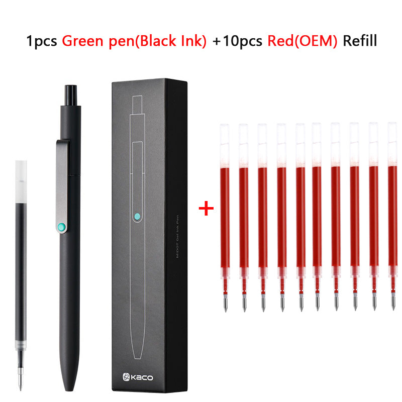 Smooth Writing Gel Ink Pens Quick Drying Press Pen for Exams, Homework & Papers
