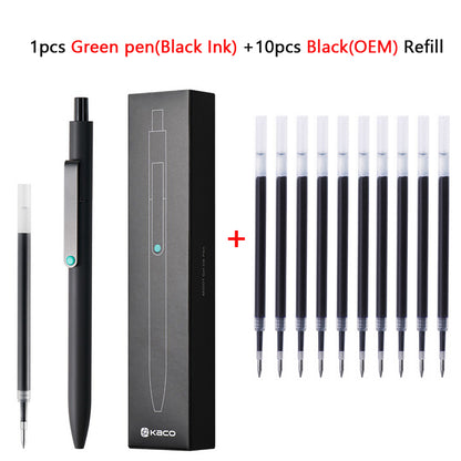 Smooth Writing Gel Ink Pens Quick Drying Press Pen for Exams, Homework & Papers