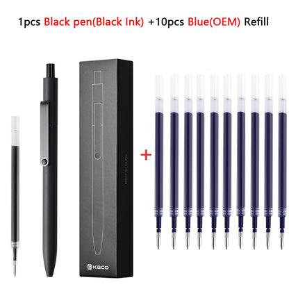 Smooth Writing Gel Ink Pens Quick Drying Press Pen for Exams, Homework & Papers