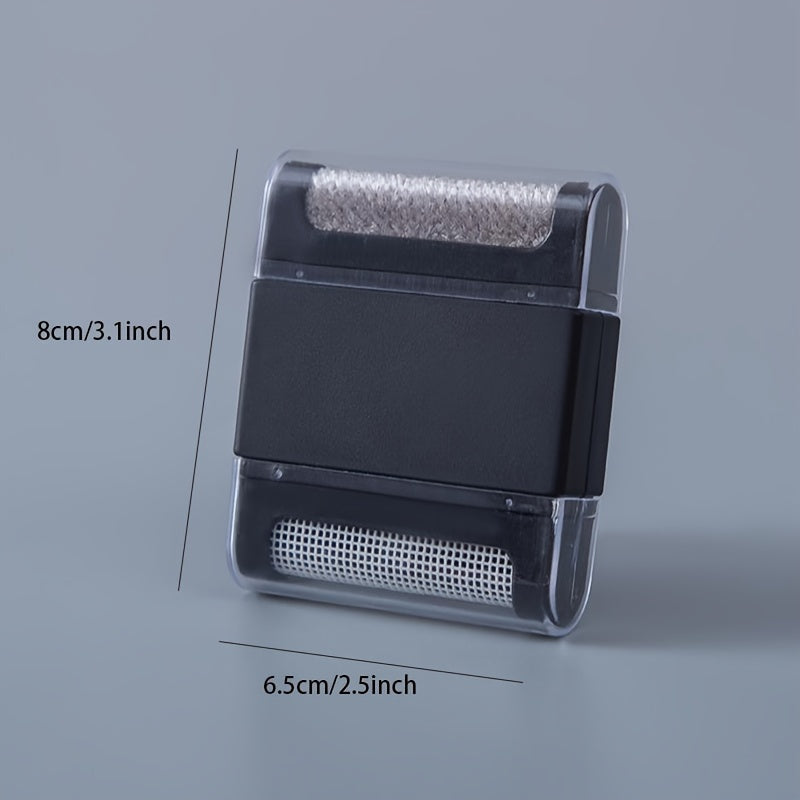 Portable Mini Lint RollerHair  Fur Remover Brush for Clothes Sweaters  Coats Compact  Reusable