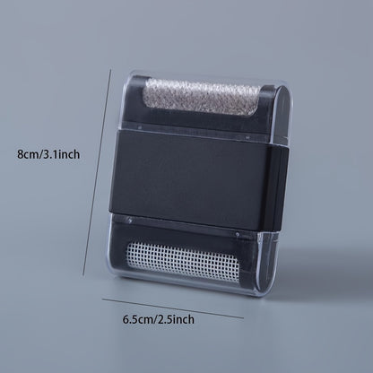 Portable Mini Lint RollerHair  Fur Remover Brush for Clothes Sweaters  Coats Compact  Reusable