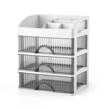 Drawer Style Storage Box Transparent Jewelry Skin Care Products Storage Box Highcapacity Desktop Cl 7