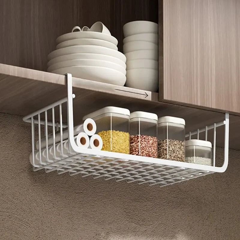 suspended ceiling net holder for kitchen tools