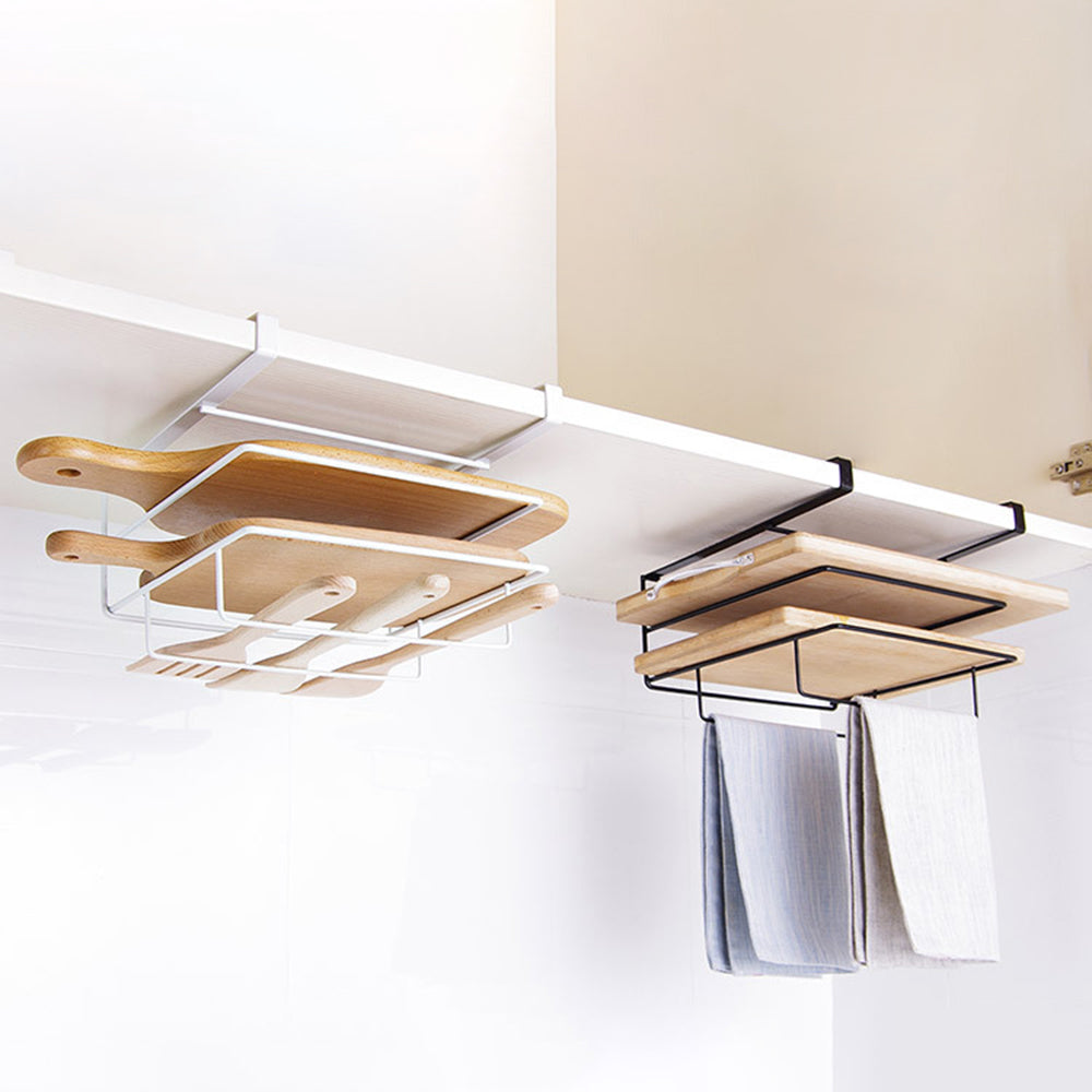 kitchen shelf with multi purpose storage