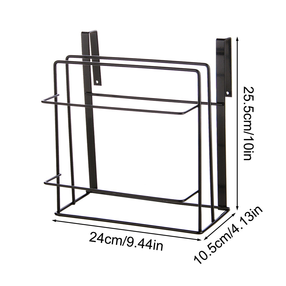 space saving kitchen storage rack for cutting boards