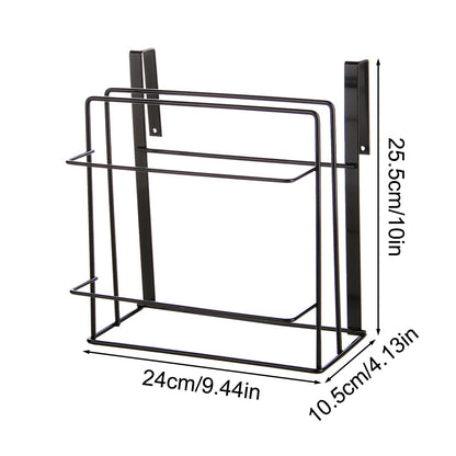 space saving kitchen storage rack for cutting boards
