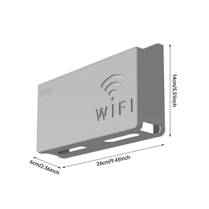 router stand shelf for cable management
