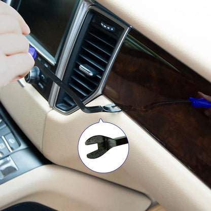 Professional Car Trim Removal Tool Kit5 Piece Auto Panel Clip Remover For DashboardStereo DVD  Inte 4