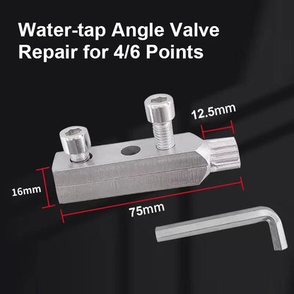 Thread Repair Tool & Stud Remover for 4/6 Point Bolts Easy Out Extractor for Plumbing & Valve Repair
