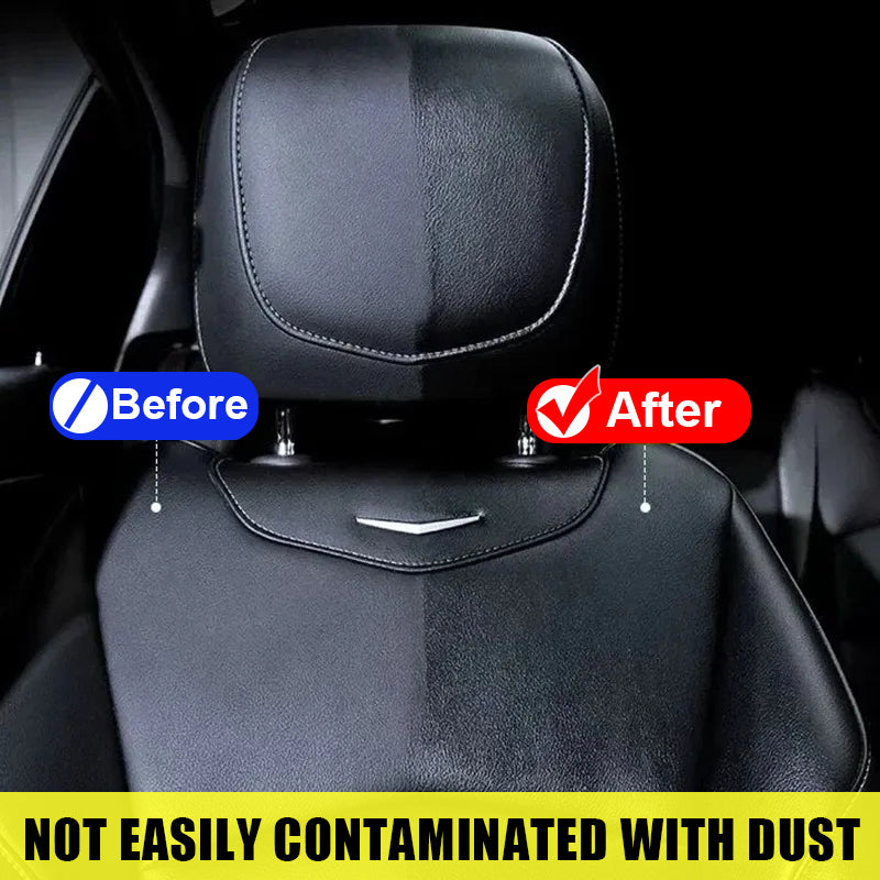 Professional Plastic Restorer for Cars UVResistant Black Shine Coating for Faded Bumpers Dash  E