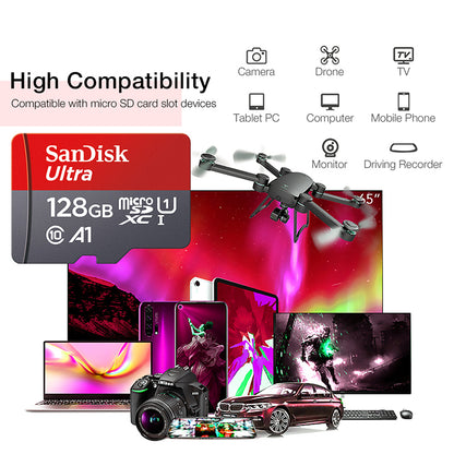 High-Speed Micro SD Card Class 10 Memory Card with Micro SD Storage for Phones, Cameras & More