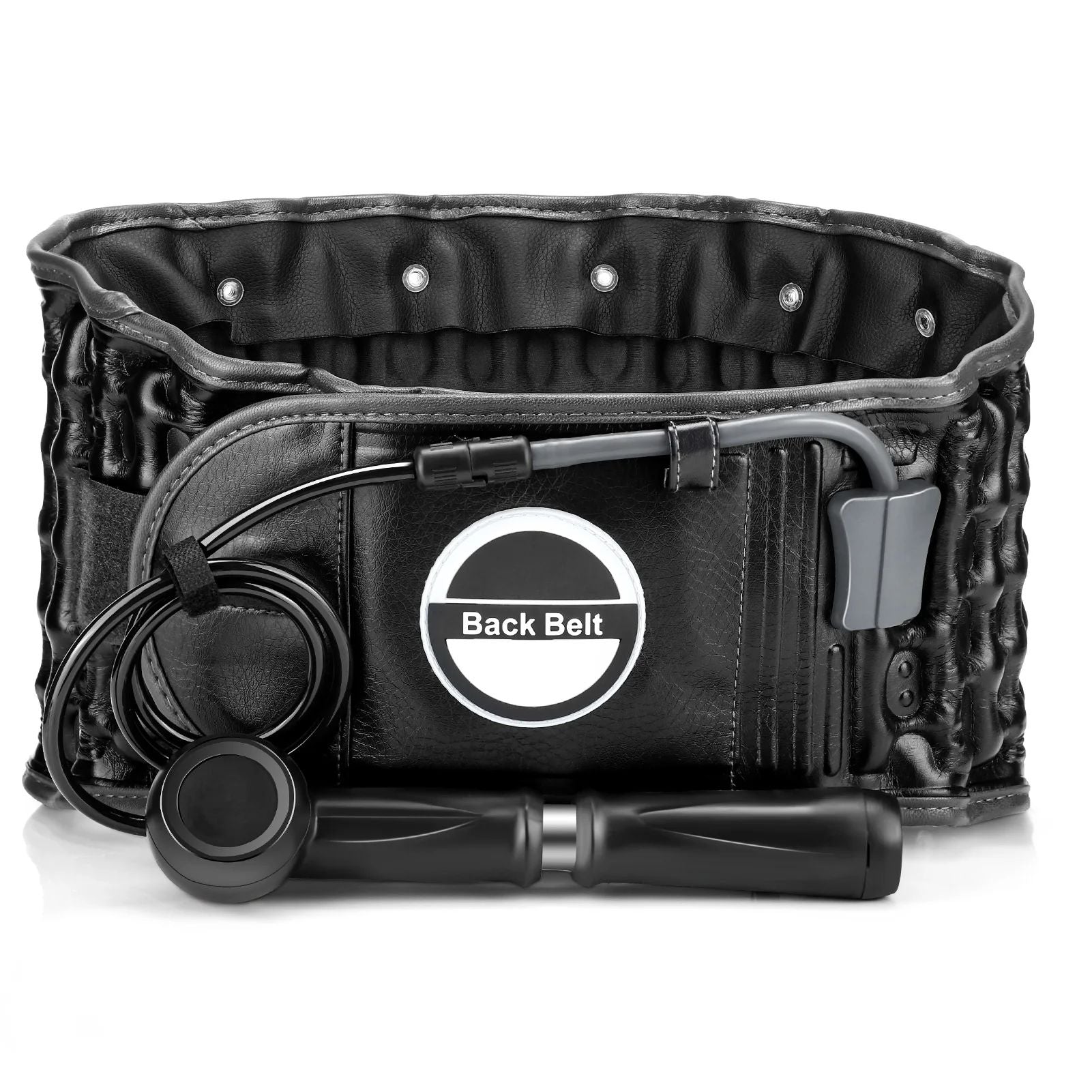 Inflatable Lumbar Support Belt, Air Traction Back Brace for Disc Herniation & Pressure Relief