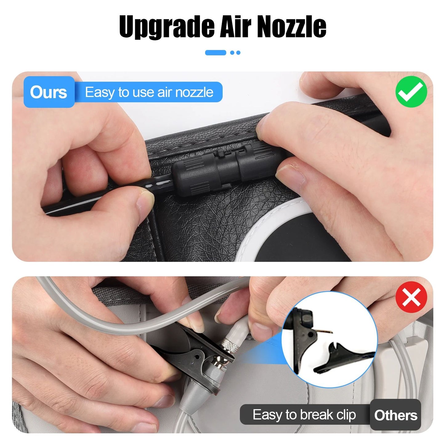 Inflatable Lumbar Support Belt Air Traction Back Brace For Disc Herniation  Pressure Relief 3