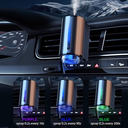 Car Electric Air Diffuser Aromatherapy Vent Humidifier & Mist Air Freshener for Odor Removal