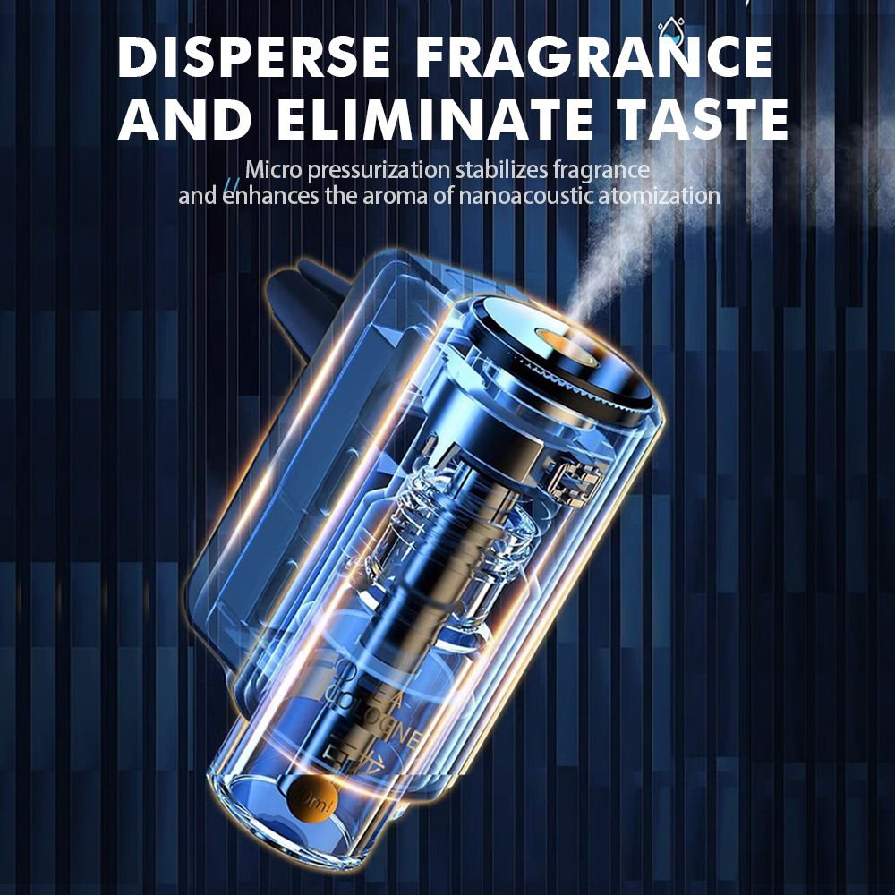 Car Electric Air Diffuser Aromatherapy Vent Humidifier  Mist Air Freshener For Odor Removal 4
