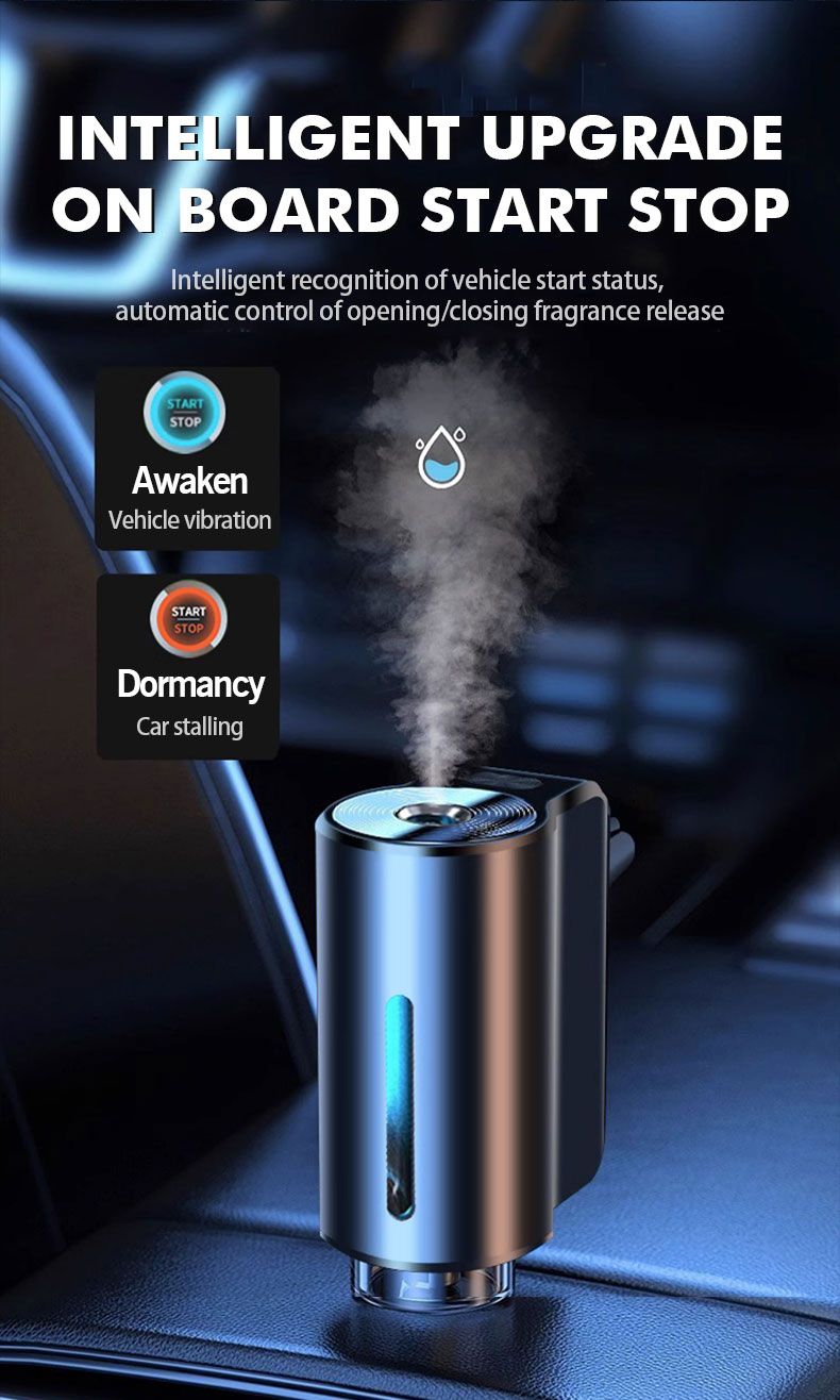 Car Electric Air Diffuser Aromatherapy Vent Humidifier  Mist Air Freshener For Odor Removal 16