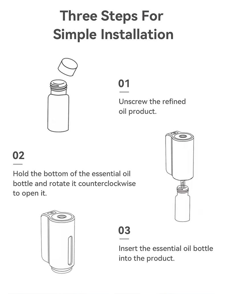 Car Electric Air Diffuser Aromatherapy Vent Humidifier  Mist Air Freshener For Odor Removal 18