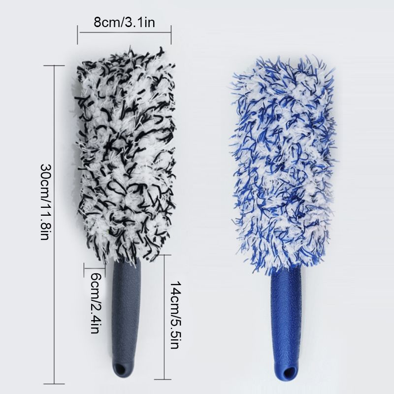 HeavyDuty Car Wheel Brush Durable Tire Rim  Hub Cleaning Tool for Effortless Washing  Detailing