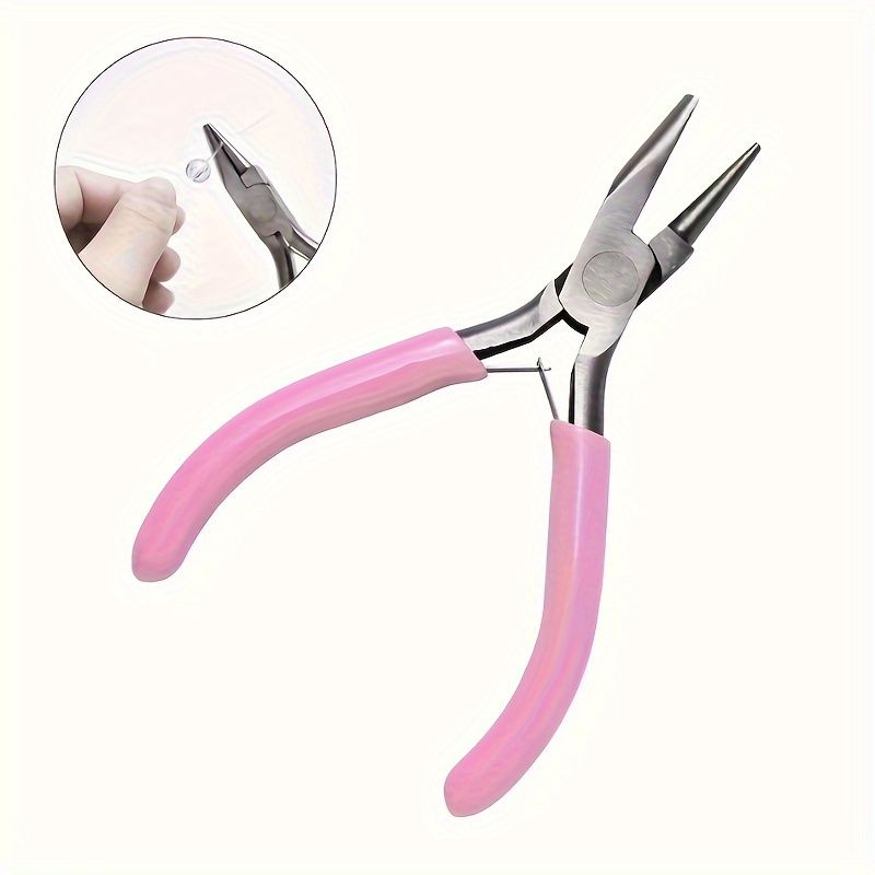 Professional Round Concave Pliers Jewelry Making Mini Precision Wire Loop Tools For DIY Crafting 4