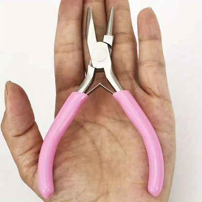 Professional Round Concave Pliers Jewelry Making Mini Precision Wire Loop Tools For DIY Crafting 1