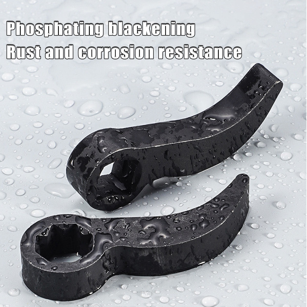 Angle Type Half Axle Disassembly Tool, Heavy-Duty Drive Pry Bar Adapter for Open-End Wrenches & Axle Repair