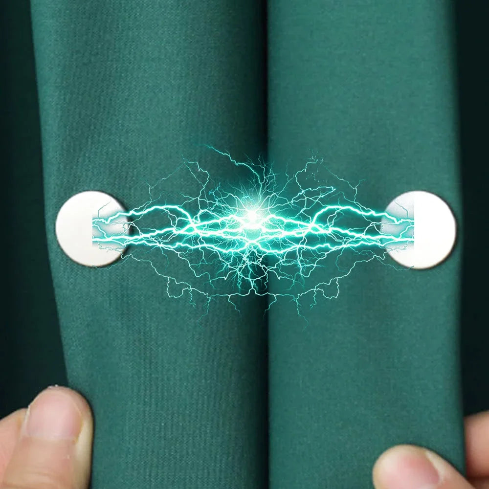 Magnetic Curtain Clip Strong Magnetic Button Clip For Window Screens Blackout Curtains  Home Decor 1