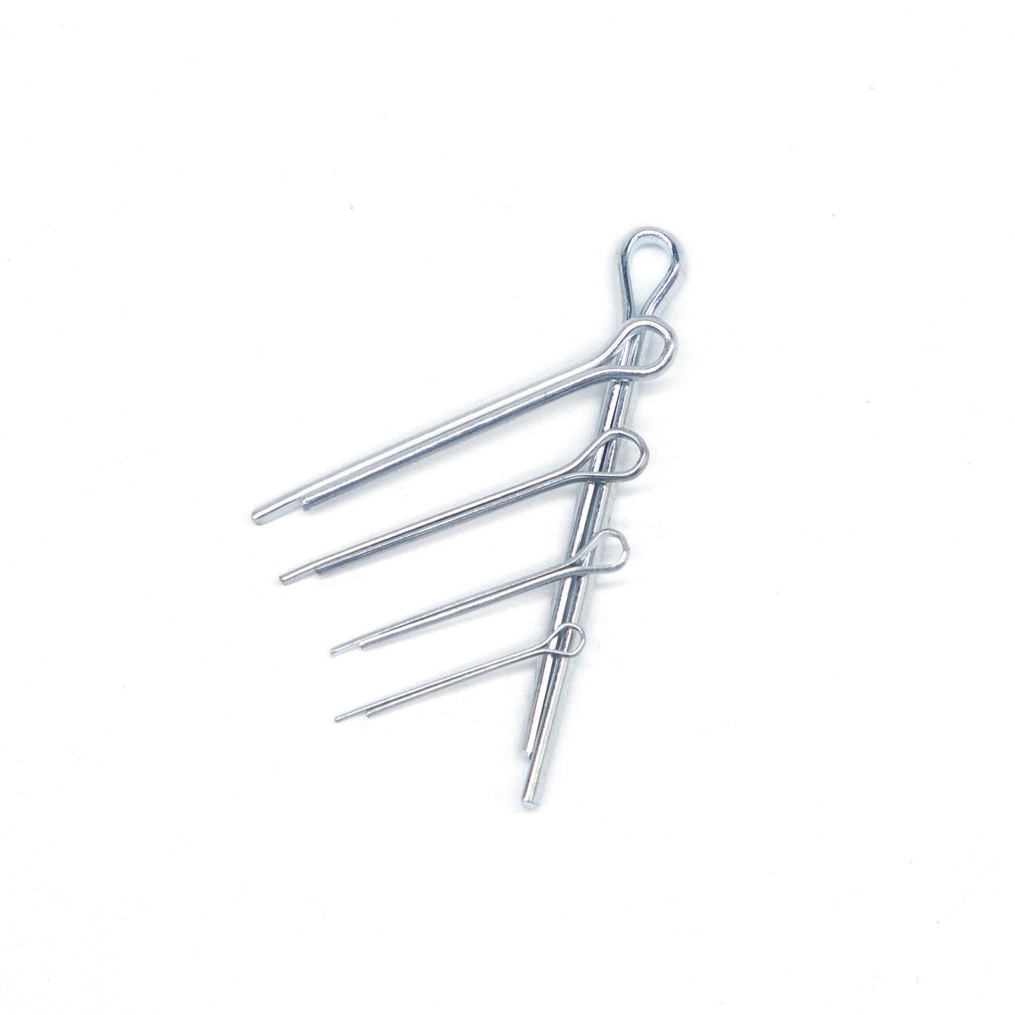 High Quality Sliver Split Pins Cotter Fixings Zinc Plated Steel Hard Case Link Split Cotter Pin