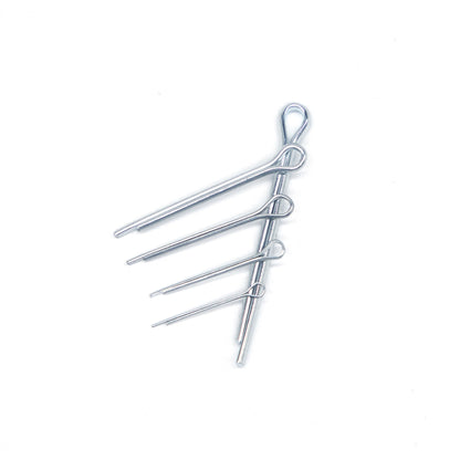 High Quality Sliver Split Pins Cotter Fixings Zinc Plated Steel Hard Case Link Split Cotter Pin