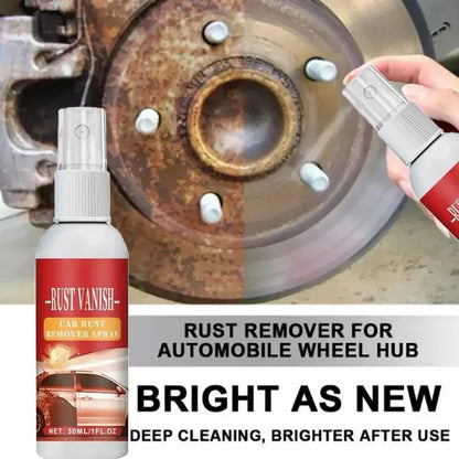 Car Rust Remover Spray Metal Surface Chrome Cleaner  Paint Care For Auto Body Maintenance 1