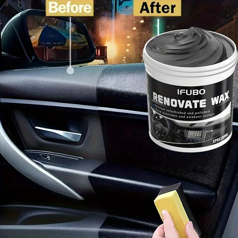 Car Interior Renovation Wax MultiPurpose Plastic Parts Repair Agent Tire Protection  Whitening S