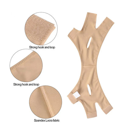 Breathable Vface Slimming Bandage Elastic Tapes V Line Shaper Chin Cheek Face Lift Devices Facial M 5