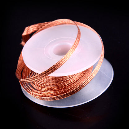 Copper Braid Desoldering Tool Solder Remover Wick for Precision Soldering & Repair Work