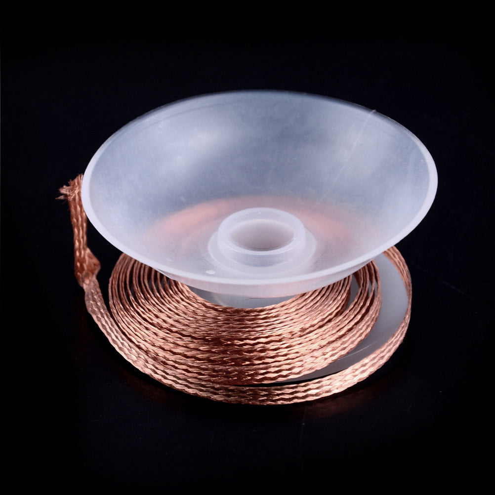 Copper Braid Desoldering Tool Solder Remover Wick for Precision Soldering & Repair Work