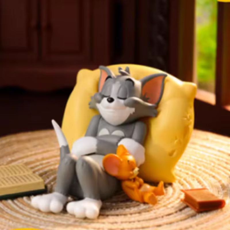 Tom And Jerry Car Decor Cute Dashboard Accessories  Adorable Cartoon Figurines 2